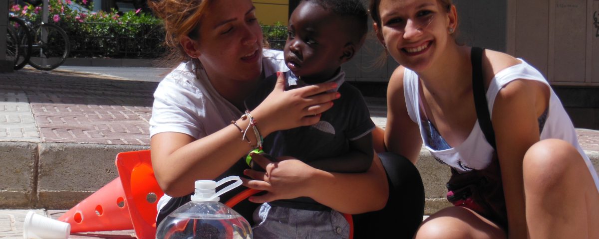 Laura Bescos en Campos Solidarios