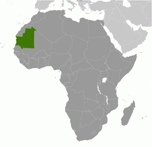 Mauritania_map