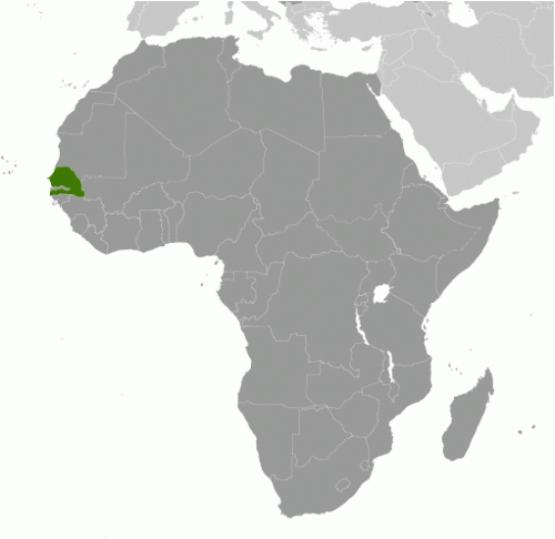 senegal mapa